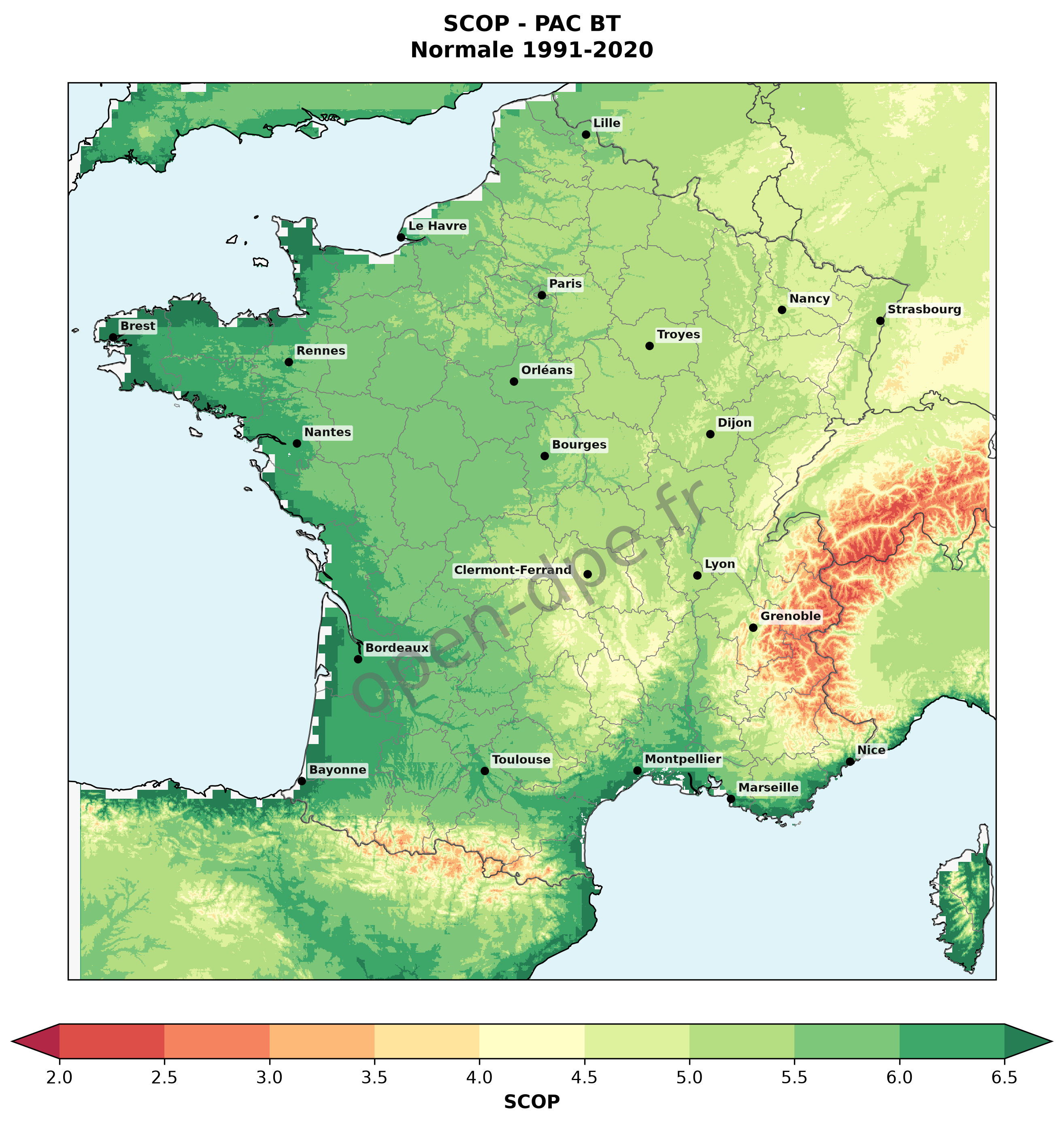 SCOP haute résolution